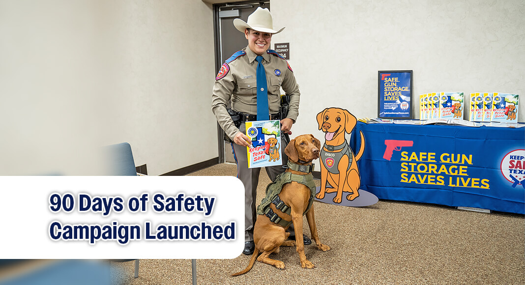 The Keeping Texas Safe books will be distributed to officers within DPS’ Safety Education Service (SES) and will be made available this fall. Photo: Texas DPS