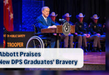 Governor Celebrates Texas DPS 90th Anniversary at DPS Graduation Ceremony