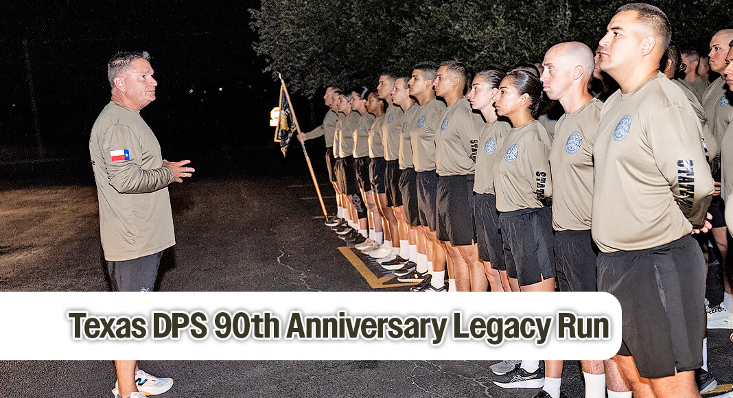 “The Legacy Run is a powerful tradition that represents the determination and commitment of every DPS recruit who accepts the call to serve,” said DPS Colonel Freeman F. Martin. Photo: Texas DPS