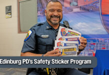 Edinburg PDās Safety Sticker Program supporting individuals with medical conditions and disabilities