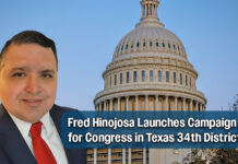 Fred Hinojosa Launches Campaign for Congress in Texas 34th District