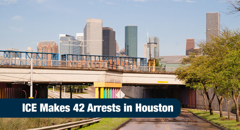 ICE Houston makes 42 arrests, including criminal alien convicted of assaulting 2 law enforcement officers