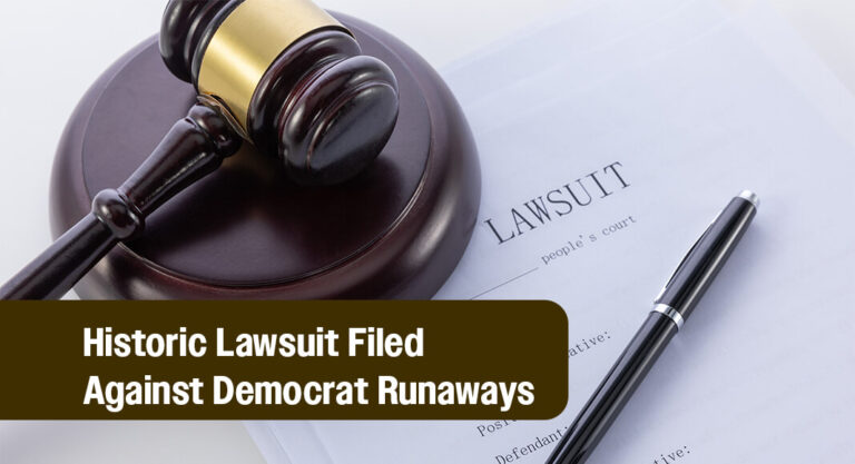Attorney General Files Historic Lawsuit Against Democrat Runaways in SCOTX