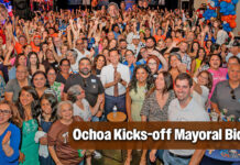 Over 1,000 Supporters Rally at Omar Ochoa’s Mayoral Campaign Kickoff