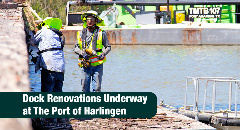Port of Harlingen Begins $3.9 Million Dock Renovations