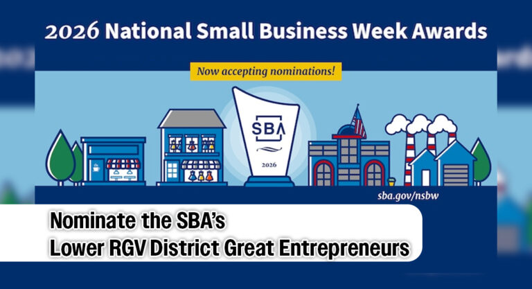 SBA Opens Nominations for 2026 National Small Business Week Awards