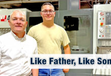 Advanced Manufacturing Technology alum inspires son into AMT program
