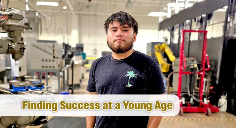 Hard Work and STC Support Propel Teen to Manufacturing Career