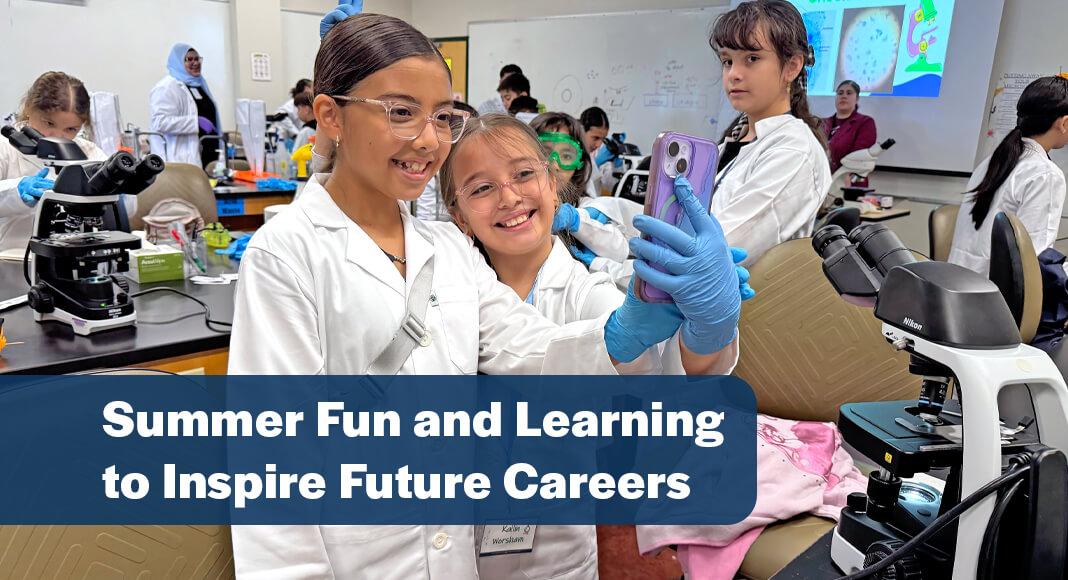 This summer, South Texas College opened its doors to students of all ages, inviting them to spark their curiosity and unleash their creativity through its annual summer camps. From jewelry making and toy photography to biology, piano, drumline, welding and more, participants immersed themselves in exciting, hands-on learning experiences that will benefit them beyond the summer. STC Image