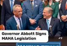 WATCH: Governor Abbott Signs MAHA Legislation