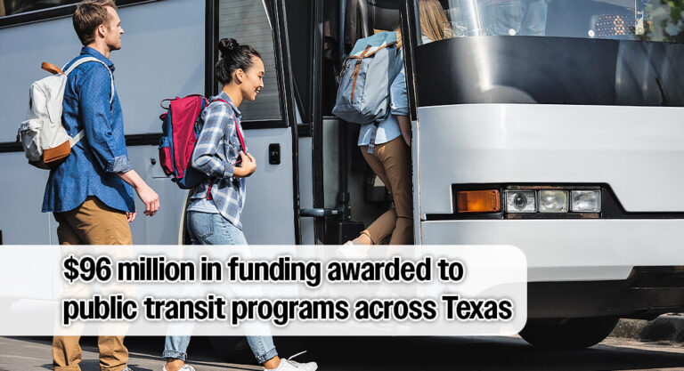 $96 Million Approved for Texas Transit Agencies