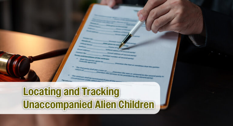 Homeland Security Sued for Records about Efforts to Locate and Track Unaccompanied Alien Children
