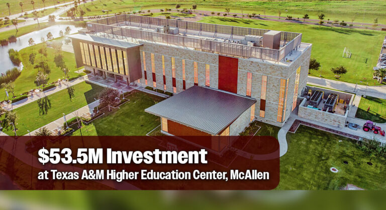 Texas A&M AgriLife to build $53.5M research center in Rio Grande Valley