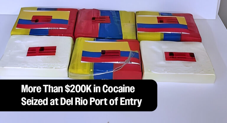 CBP Officers Seize More Than $200K in Cocaine at Del Rio Port of Entry