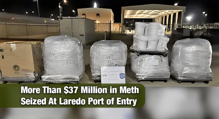CBP Officers Seize More Than $37 Million in Meth at Colombia-Solidarity Bridge