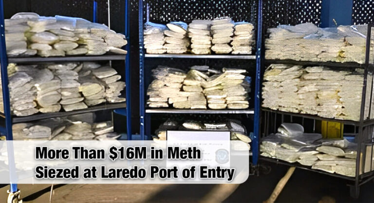 CBP officers Seize More Than $16M in Meth in Frozen Mango Shipment at World Trade Bridge