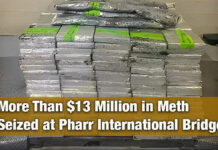 CBP Seizes More Than $13 Million in Meth at Pharr International Bridge