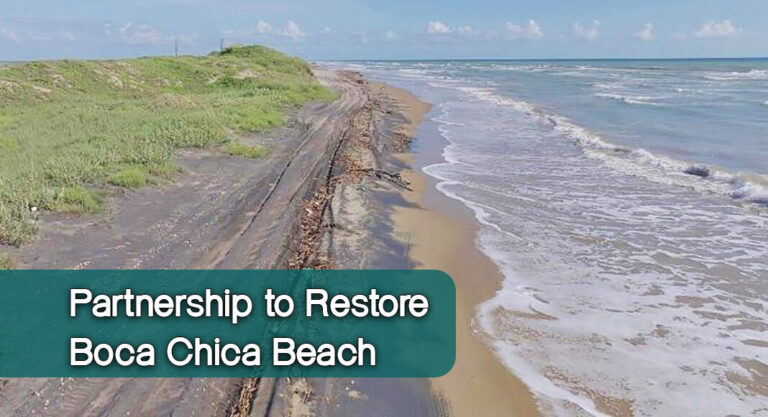Cameron County and City of Starbase Partner to Restore Boca Chica Beach