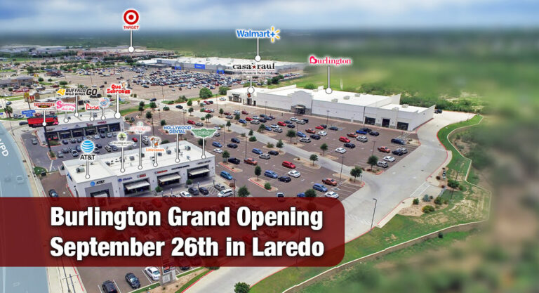 Burlington Stores Grand Opening and Ribbon Cutting in Laredo, Sept. 26th