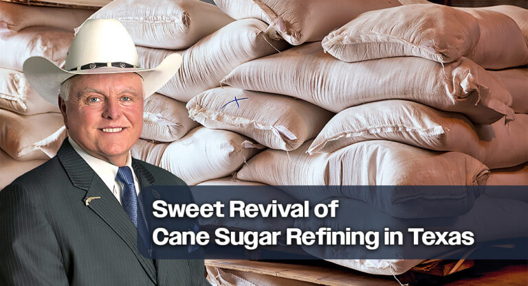 Commissioner Sid Miller Announces Historic Revival of Cane Sugar Refining in Texas 