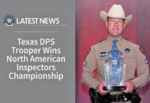 Texas DPS Trooper Wins North American Inspectors Championship