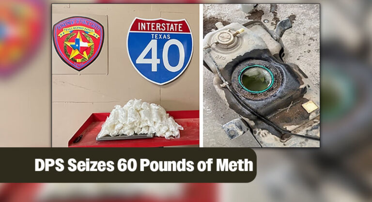DPS Makes Significant Meth Seizure During Carson Co. Traffic Stop