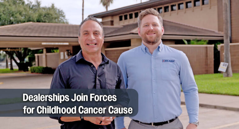 Burns Motors and Clark Auto Group Join Forces for Childhood Cancer Cause
