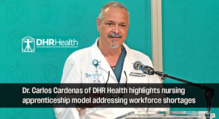 Dr. Cardenas pushes the apprenticeship model as Texas faces a 56,370 nurse shortage