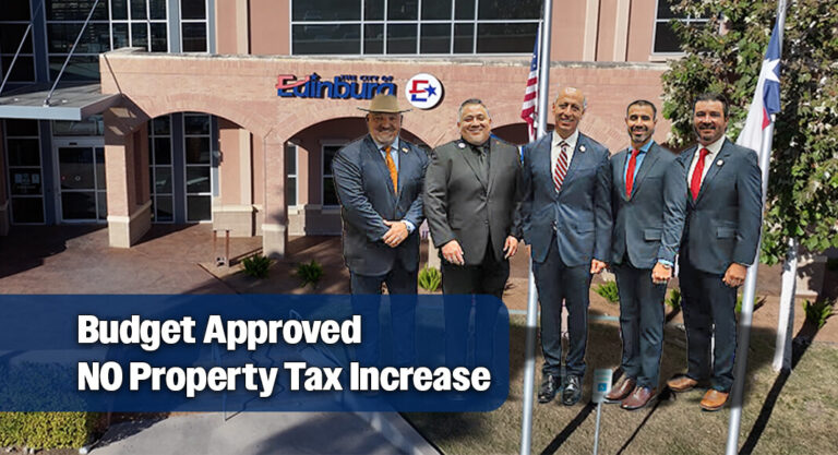 Edinburg City Council Approves Balanced Budget with No Increase to Property Tax Rate