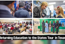 Secretary McMahon Visits Texas on the Returning Education to the States Tour