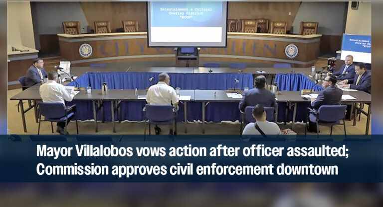 An incident on 17th Street caused the special meeting in the city of McAllen