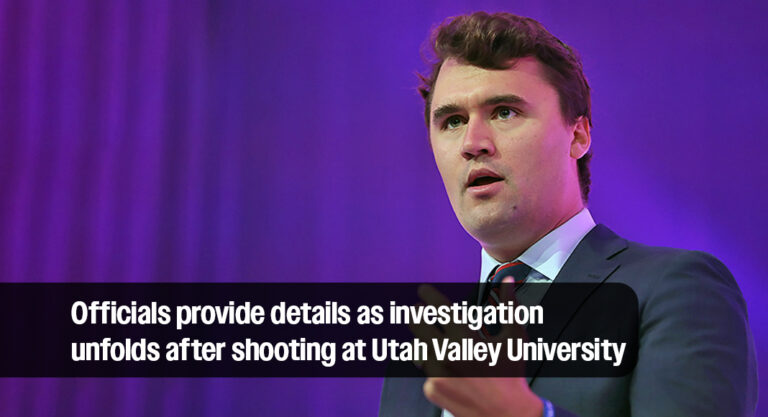 Press Conference Following the Assassination of Charlie Kirk