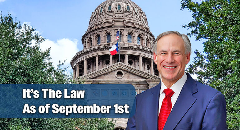 Abbott Highlights New Laws That Went Into Effect September 1st
