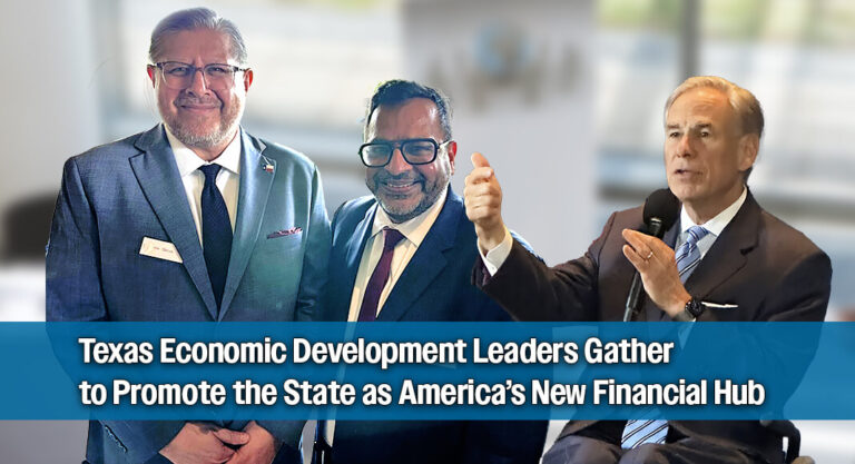 Mission EDC Joins Governor Abbott at Texas’s Financial Rise at TxEDC Investor Summit