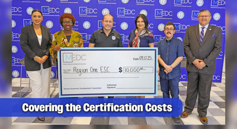 Mission Residents Get Costs Covered by Mission EDC to Pursue Teacher Certification through Region One