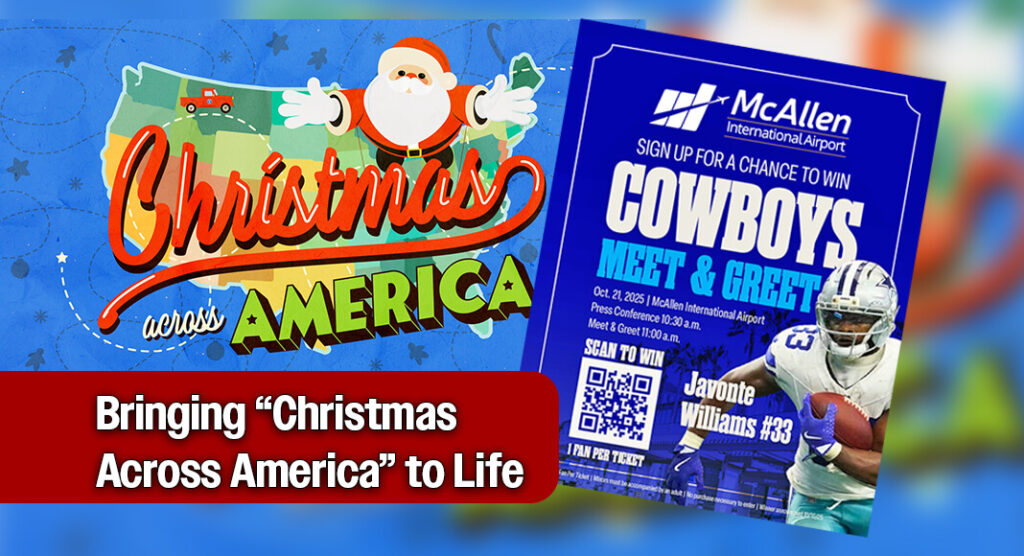  Dallas Cowboy fans cheered as they learned Javonte Williams (#33) is heading to South Texas as one of this year’s celebrity guests. Courtesy images