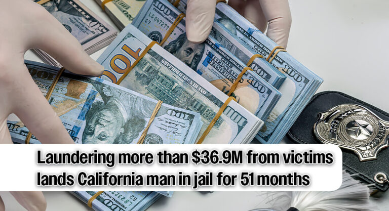 California Man Sentenced in Theft of More than $36.9M from Victims