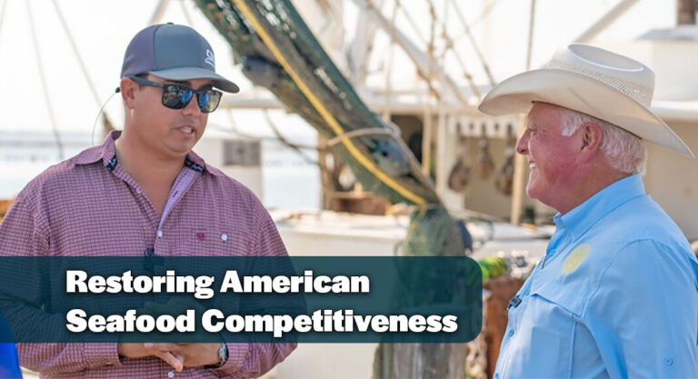 Miller Advocates for Restoring American Seafood Competitiveness