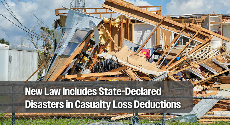 Expanded Disaster Relief Through the ONE BIG BEAUTIFUL BILL