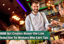 New Tax Law Allows Tip Income Deduction Up to $25,000