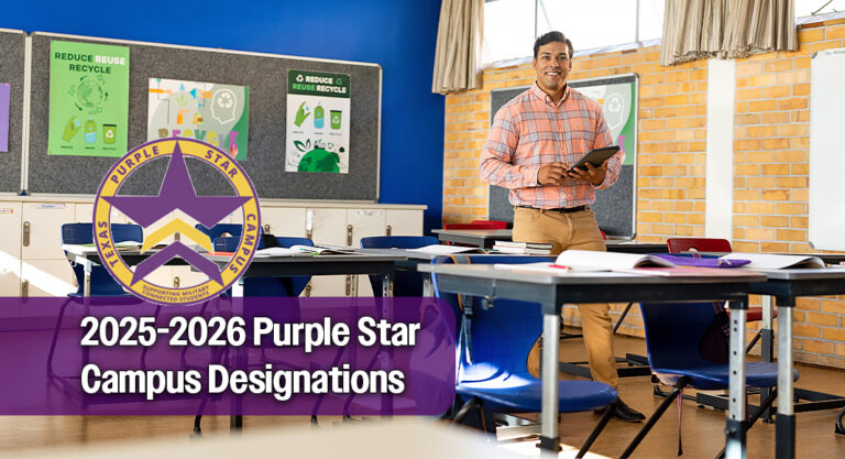 RGV Schools included in the 2025-2026 Purple Star Campus Designations