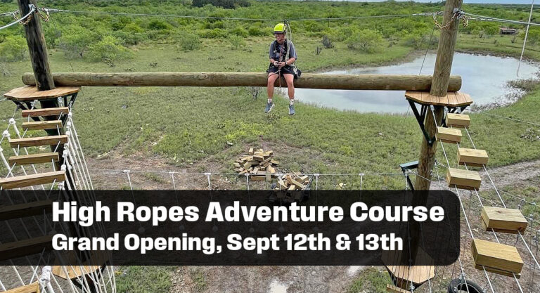 Camp RIO Celebrates Grand Opening of New High Ropes Adventure Course, Sept 12th & 13th  