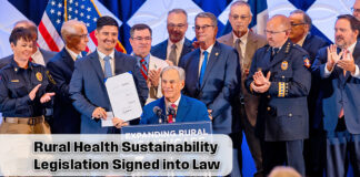 Governor Signs Rural Health Sustainability Legislation