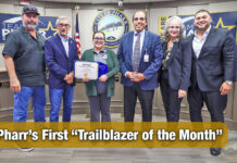 Laura Saldaña Honored as Pharr’s First “Trailblazer of the Month”