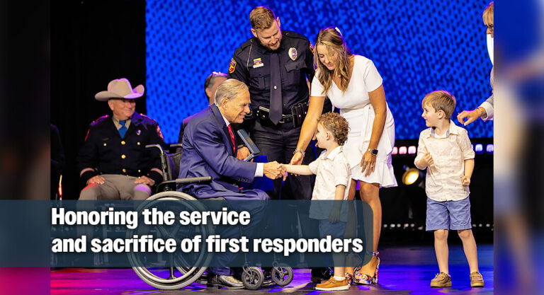 Governor Honors First Responders At 2025 Star Of Texas Awards