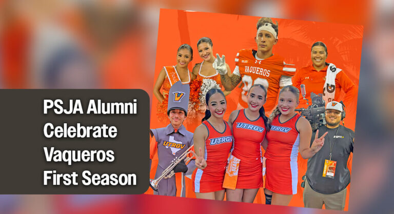 PSJA ISD Alumni Part of History at UTRGV’s Inaugural Football Season 