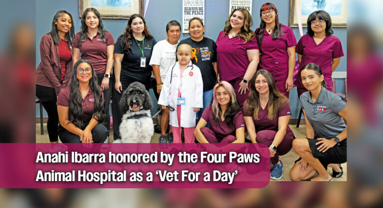 Young Cancer Patient Honored as Veterinarian for a Day at Local Animal Hospital