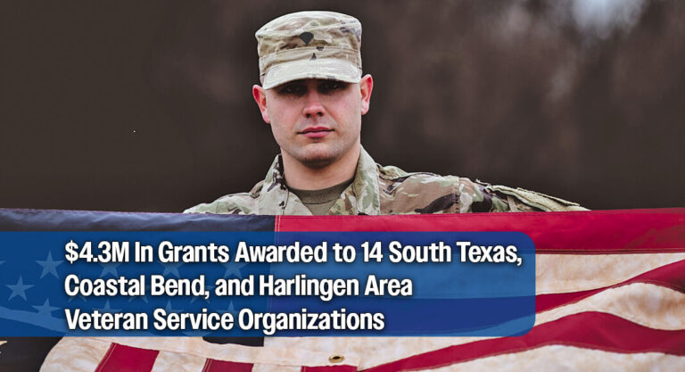 Governor Announces Over $4.3M In Grants to 14 South Texas Veteran Service Organizations