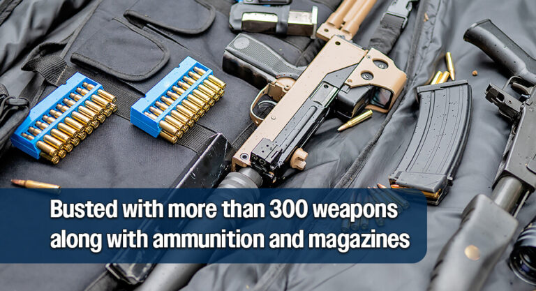 Father & Son Arrested for Attempting to Smuggle Hundreds of Firearms to Mexico