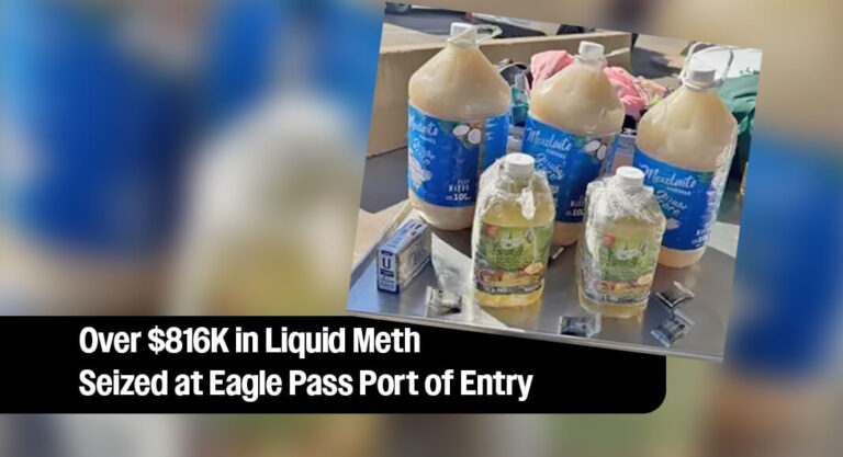CBP Officers Seize over $816K in Narcotics at Eagle Pass Port of Entry